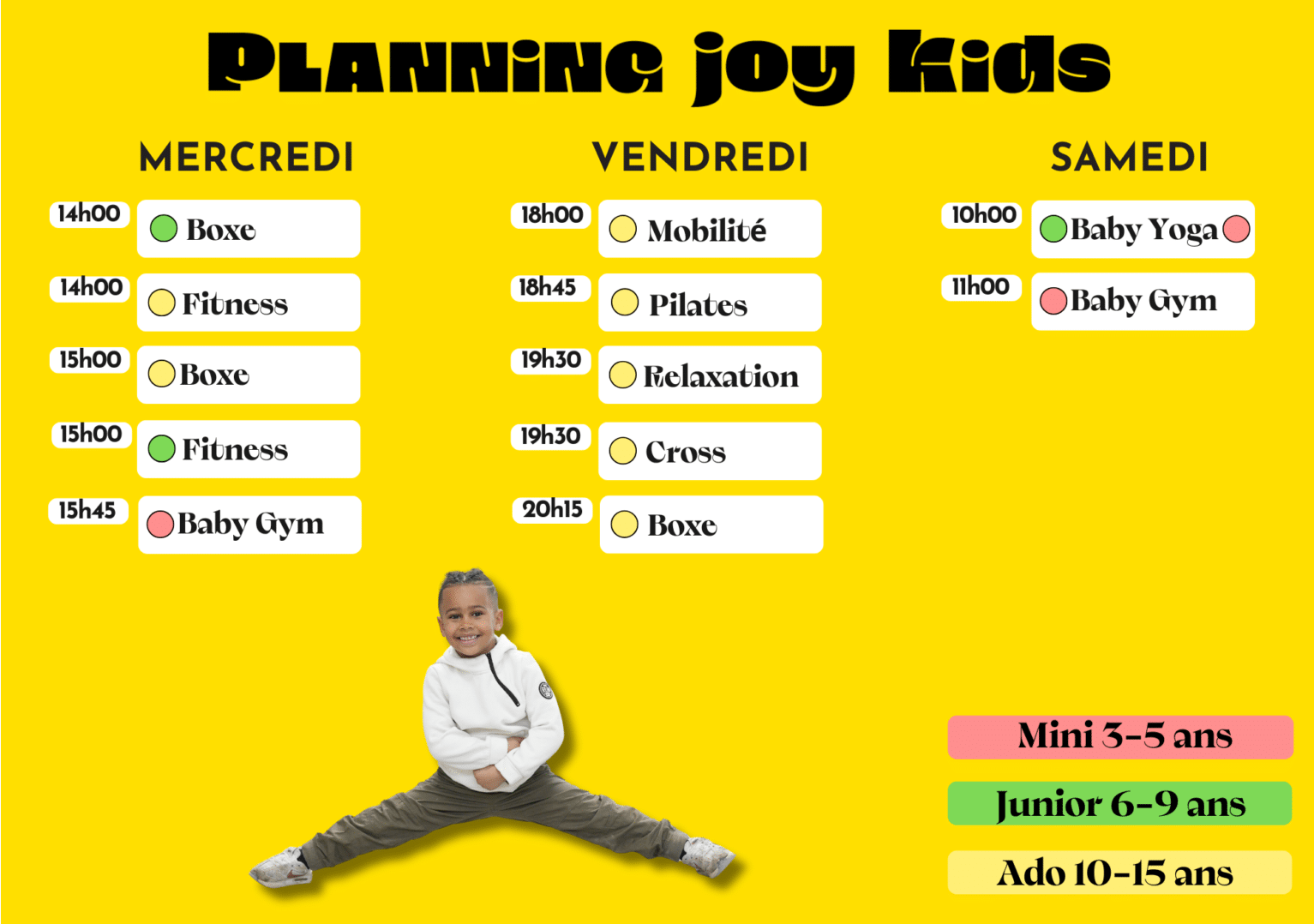 Planning enfants